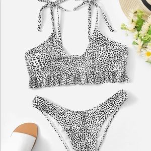 NWT SHEIN Two-piece Bikini Printed